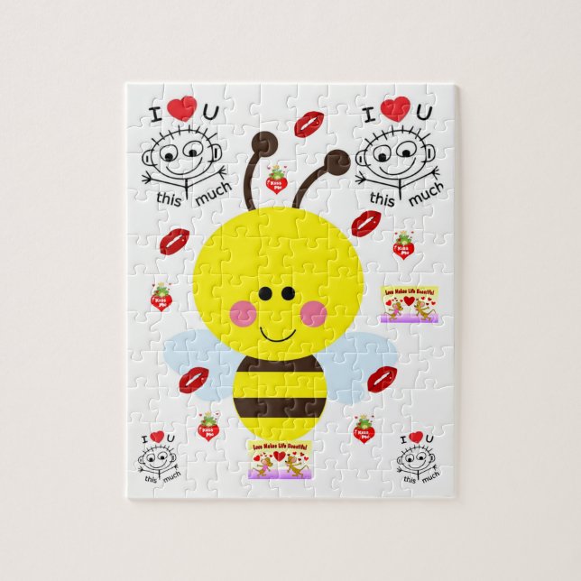 Bumblebee Jigsaw Puzzle (Vertical)