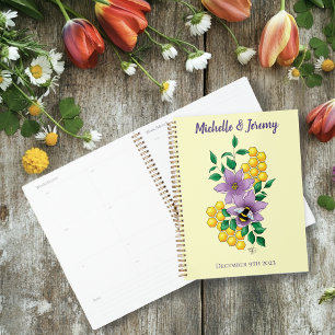 Bumblebee Lavender Flowers Yellow Wedding Planner