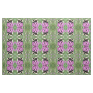 Bumblebee on a Thistle Patterned Craft Fabric