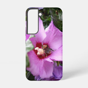 Bumblebee on Hibiscus Flower Samsung Galaxy Case