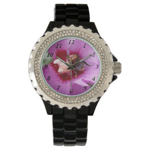 Bumblebee on Hibiscus Flower Watch