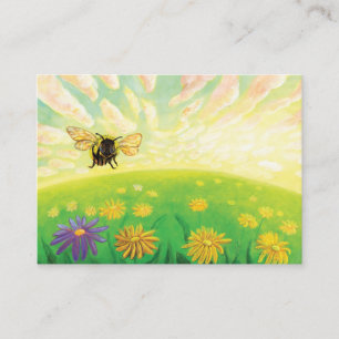 Bumblebee on the Horizon Enclosure Card