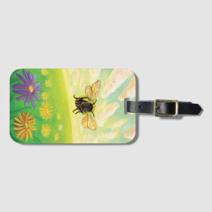 Bumblebee on the Horizon Luggage Tag