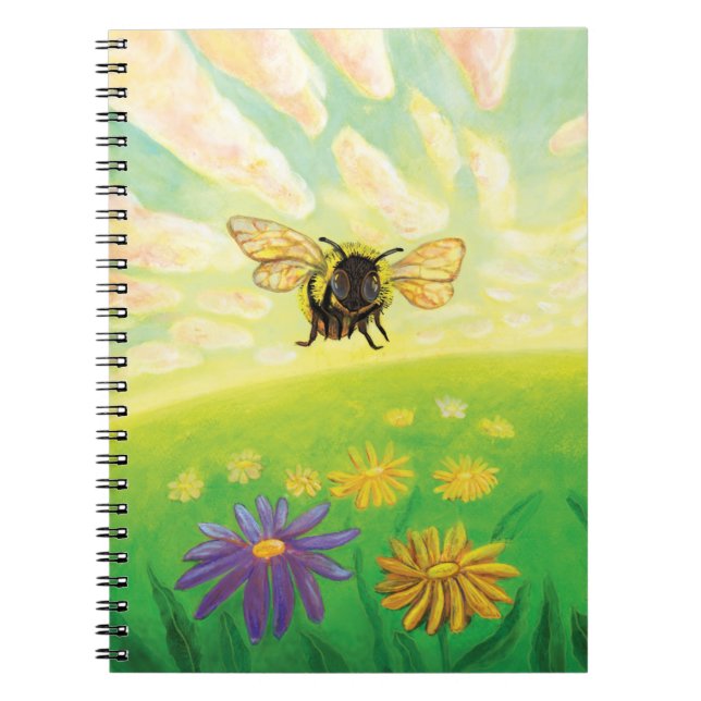 Bumblebee on the Horizon   Notebook (Front)