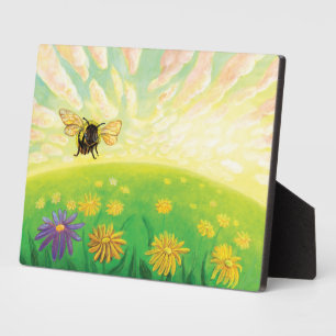 Bumblebee on the Horizon Plaque
