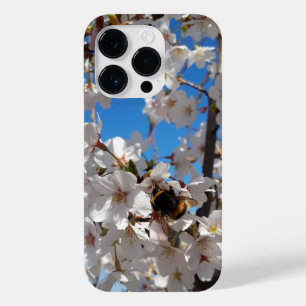 Bumblebee on wild cherry bloom Case-Mate iPhone 14 pro case