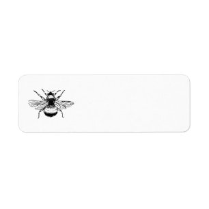 Bumblebee Return Address Label