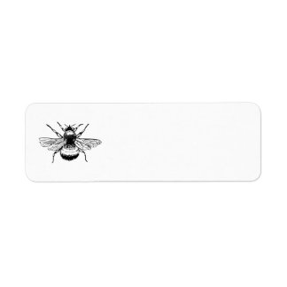 Bumblebee Return Address Label