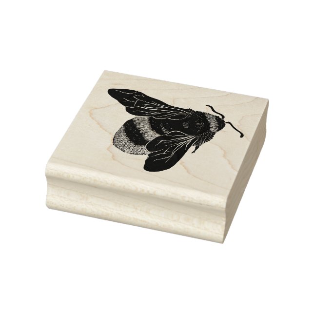 Bumblebee Rubber Stamp (Stamp)