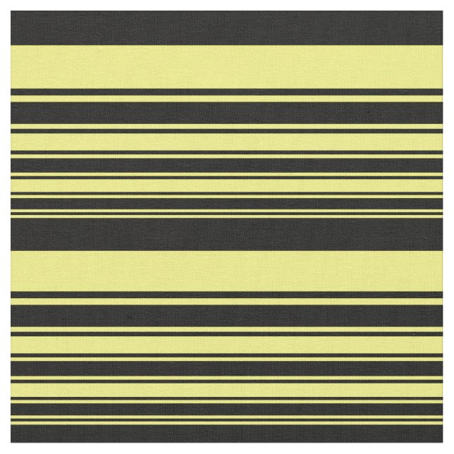 Bumblebee Stripes Fabric (Close Up)