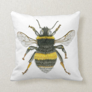 Bumblebee Throw Cushion