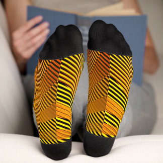 Bumblebee Time-Warp Socks