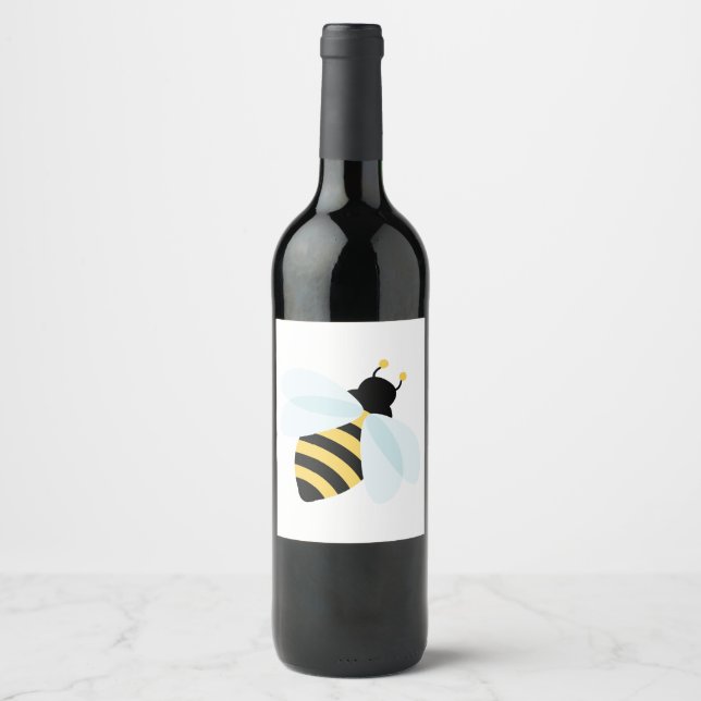 Bumblebee Wine Label (Front)