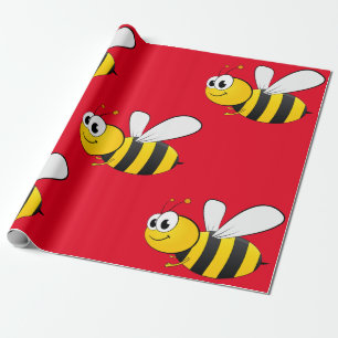 Bumblebee Wrapping Paper