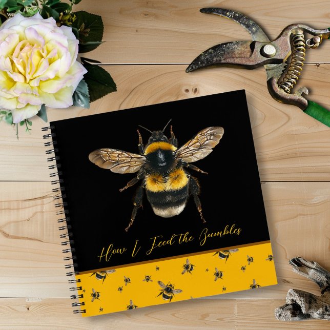 Bumblebees Feed the Bees Gardening Journal (Creator Uploaded)