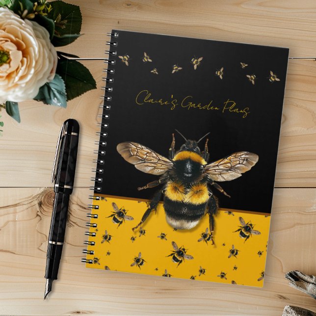 Bumblebees Personalised Gardening Journal (Creator Uploaded)