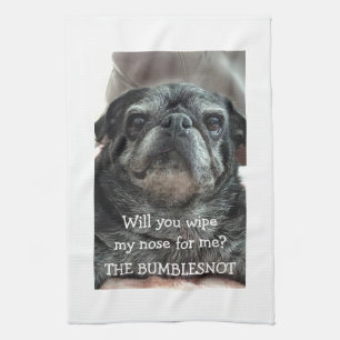 Bumblesnot Kitchen Towel "wipe my nose?"