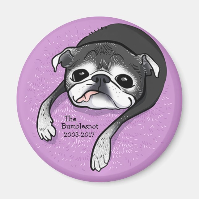 Bumblesnot Memorial magnet (Front)