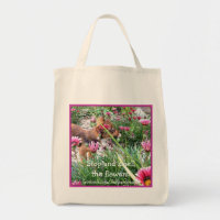 Bumblesnot totebag: The Wee One/Flowers