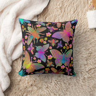 Bumbling Butterflies on Pitch Cushion