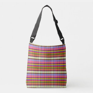 Bumbling Plaid BB Crossbody Bag
