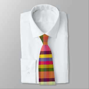 Bumbling Plaid BB Tie