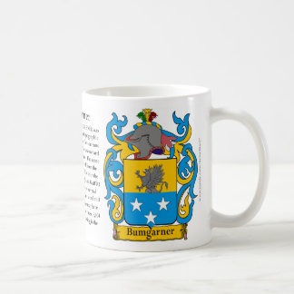 Bumgarner Family Coat of Arms Coffee Mug