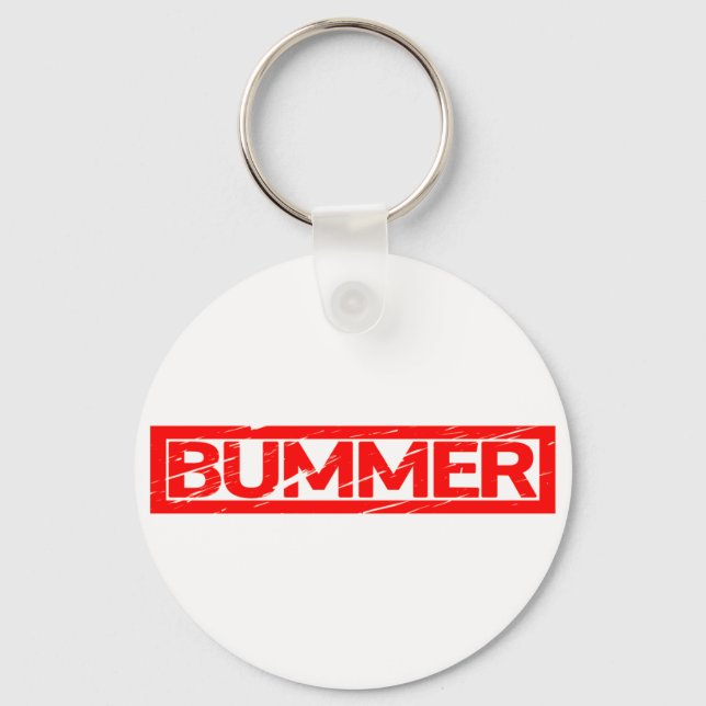 Bummer Stamp Key Ring (Front)