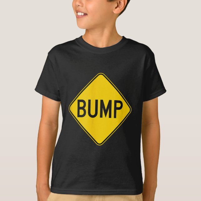 Bump Ahead Mother To Be Cute New Moms Women  T-Shirt (Front)