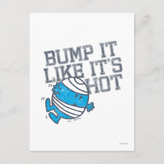 Bump It Like It's Hot Version 3 Postcard (Front)