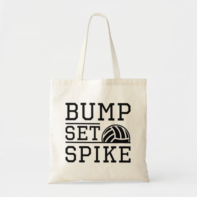 Bump Set Spike Tote Bag (Front)