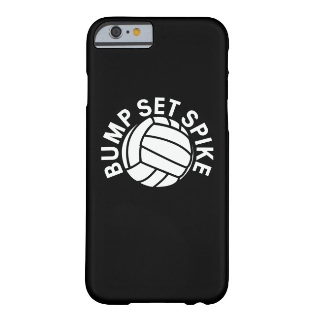 Bump set spike volleyball team Case-Mate iPhone case (Back)