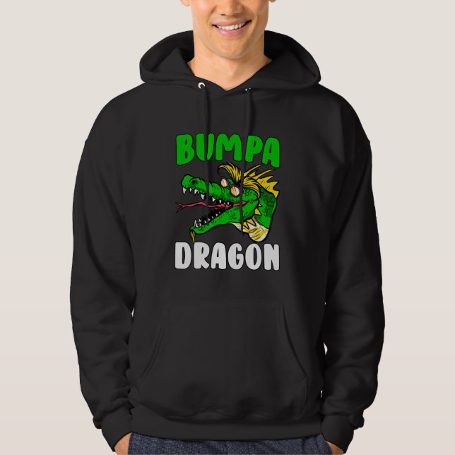 Bumpa Dragon  Mother s Day Hoodie (Front)