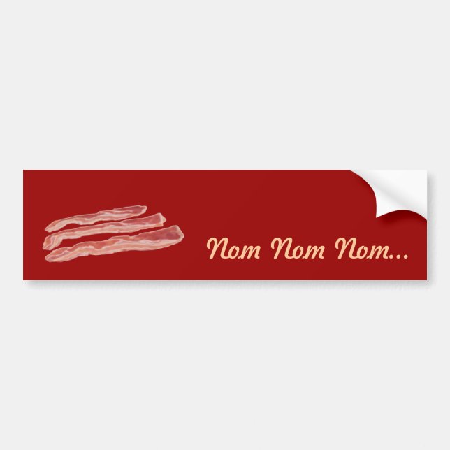 Bumper Bacon Sticker (Front)