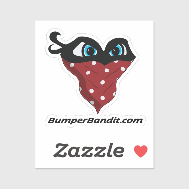 Bumper Bandit Sticker (Sheet)