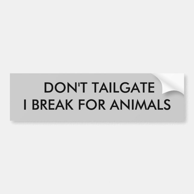 BUMPER STICKER (Front)