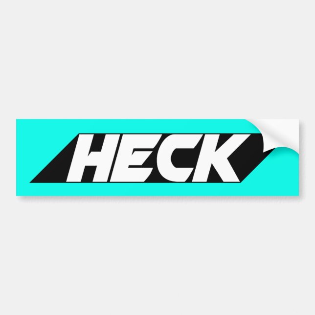 Bumper sticker (Front)