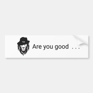 Bumper Sticker