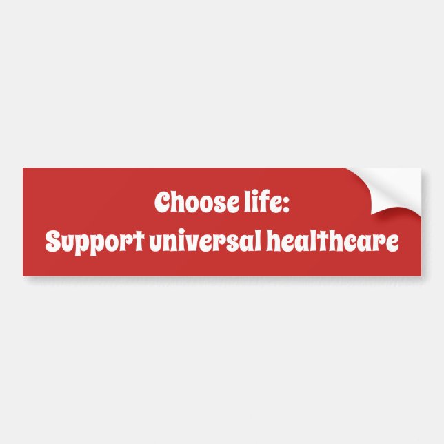 Bumper Sticker (Front)