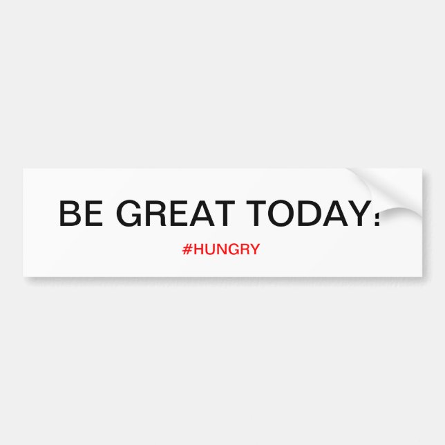 bumper sticker (Front)