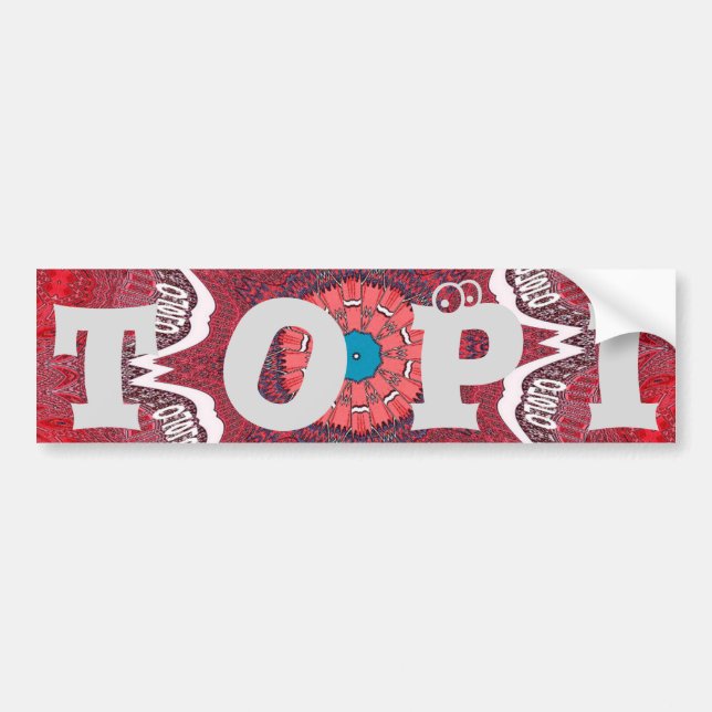 Bumper Sticker (Front)