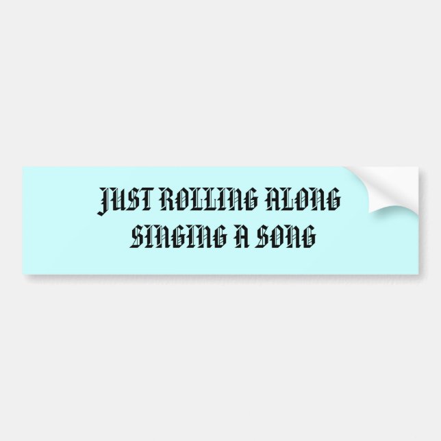 BUMPER STICKER (Front)