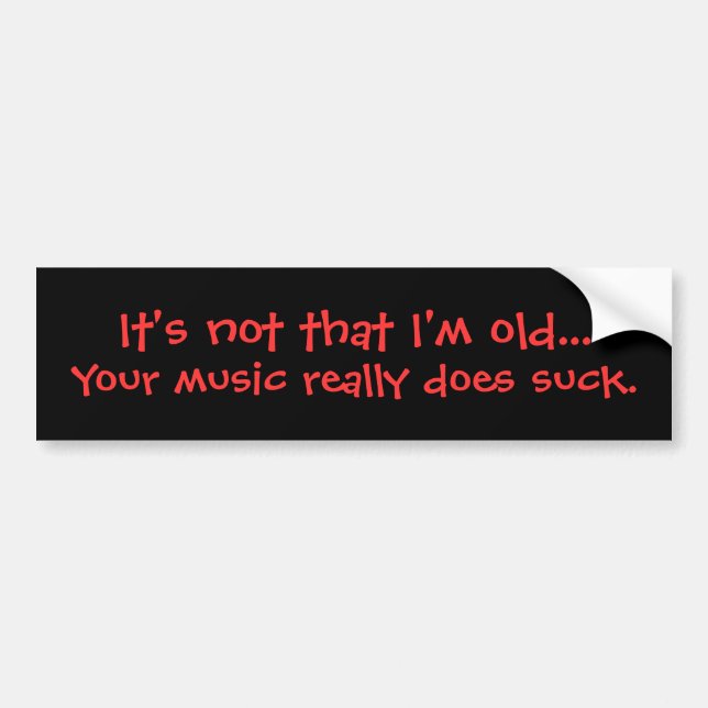Bumper sticker (Front)
