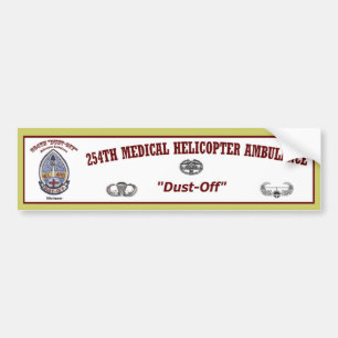 Bumper.Sticker_254th_Dust-off Bumper Sticker