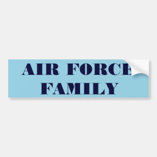 Bumper Sticker Air Force Family