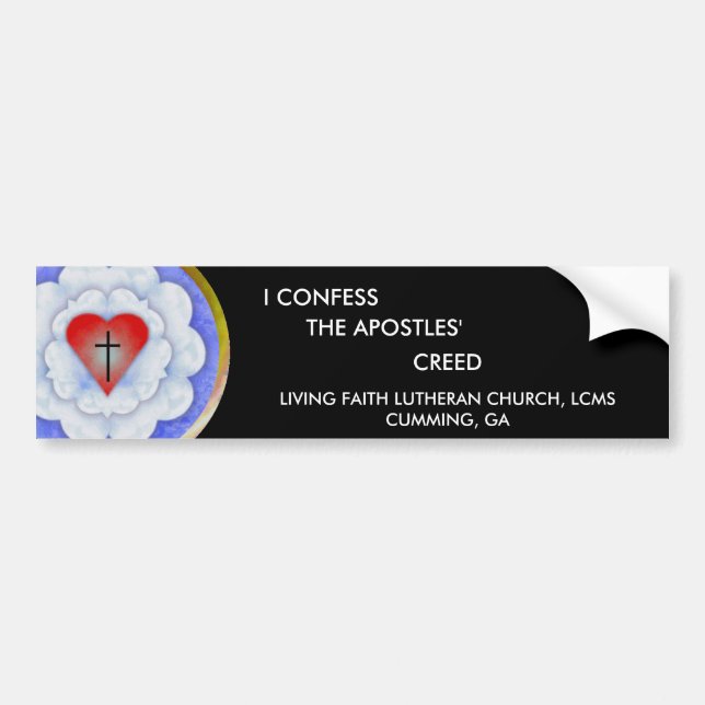 Bumper Sticker - Apostles' (Front)