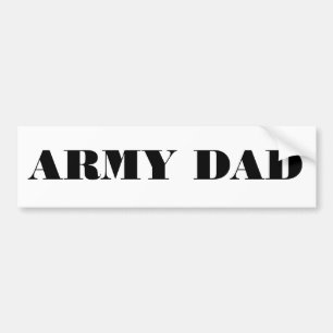 Bumper Sticker Army Dad