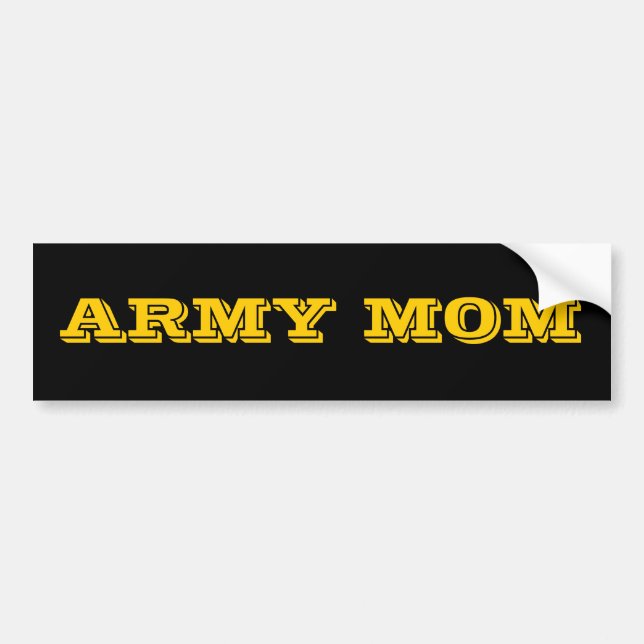 Bumper Sticker Army Mum (Front)