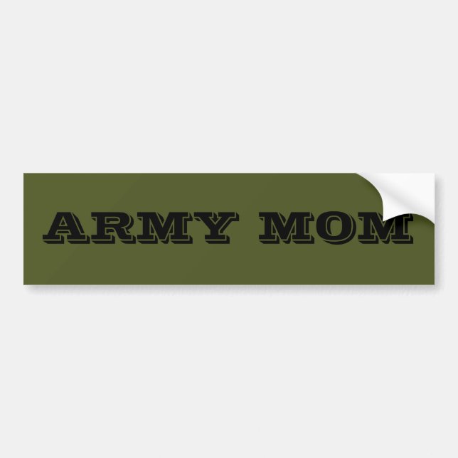 Bumper Sticker Army Mum (Front)