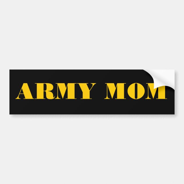 Bumper Sticker Army Mum (Front)